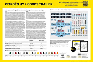 Heller 50331 Citroen HY + Goods Trailer 1/24 – immagine 4