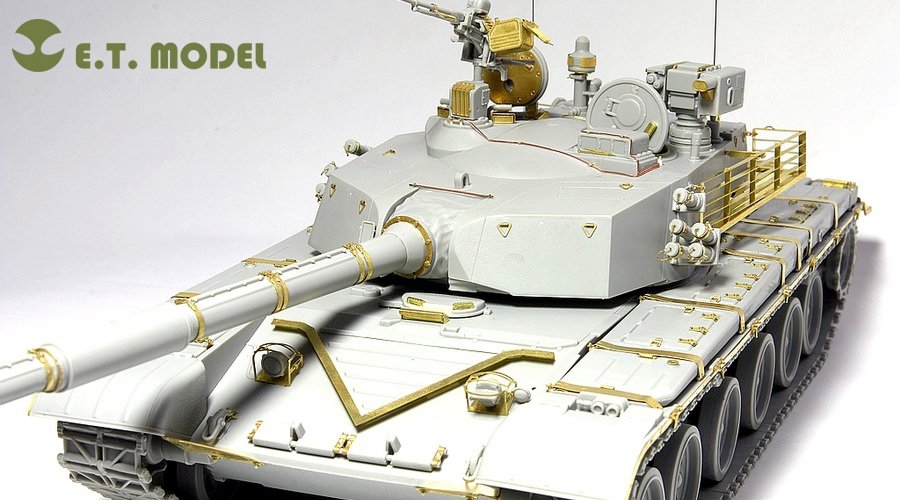 E.T Model E35-010+E35-011 PLA ZTZ 99/99A MBT Basic For Hobbyboss 82438/82439 &amp;amp; Side Skirts – immagine 9