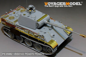 Maquette Voyager PE35882WWII Panther G allemand, version initiale, pour DRAGON 1/35 – image 3