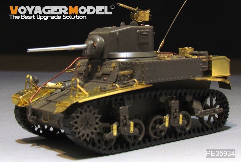 Voyager Model PE35934 WWII US M3 Stuart light tank basic For TAMIYA 35360 1/35 – Bild 11