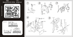 Ensemble cockpit Aires 7008 Messetschmitt Bf 109G 1/72 HASEGAWA – image 2