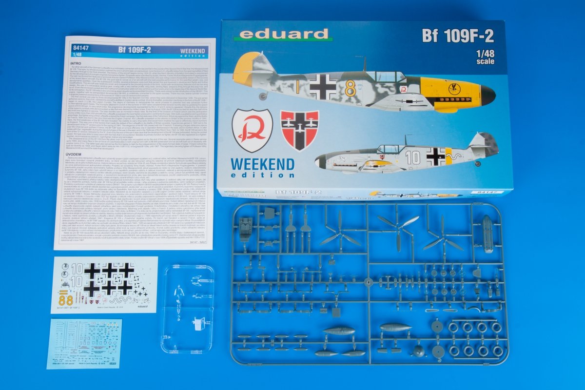 Eduard 84147 Bf 109F-2 1/48 – immagine 2