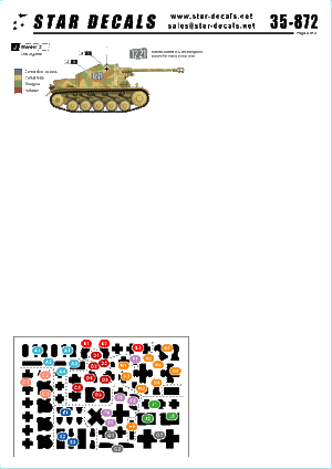 Star Decals 35-872 Panzerjager Marder II. 1/35 – image 2
