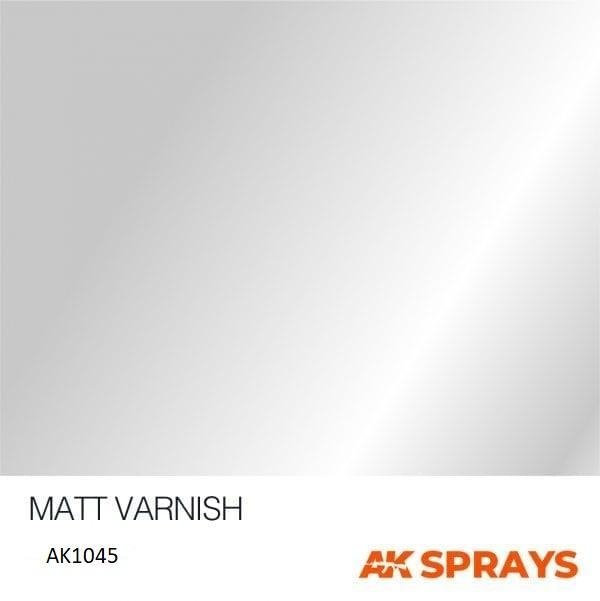 AK Interactive AK1045 Matt Varnish Spray 400 ml. – Bild 2