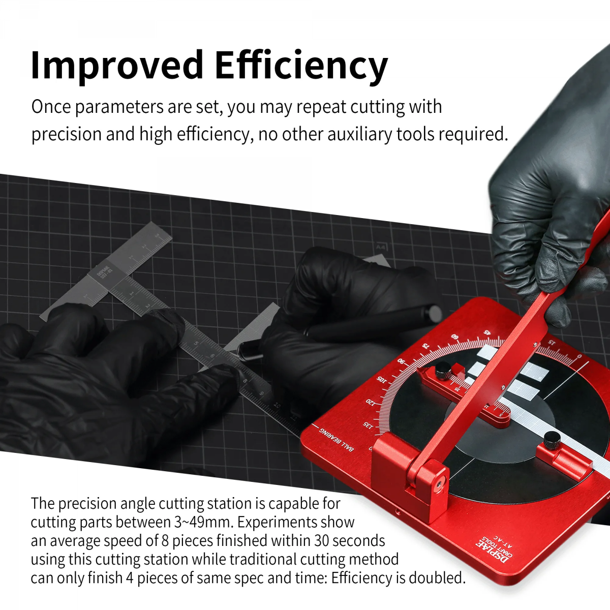 DSPIAE AT-AC Angle Cutting Jig / Przyrząd do cięcia pod kątem – immagine 3