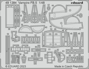 Eduard BIG49394 Vampire FB.5 AIRFIX 1/48 – Bild 4