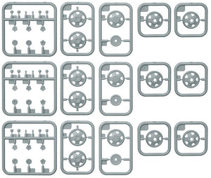 MiniArt 35112 Soviet GAZ-AAA Family wheels set 1/35 – immagine 6