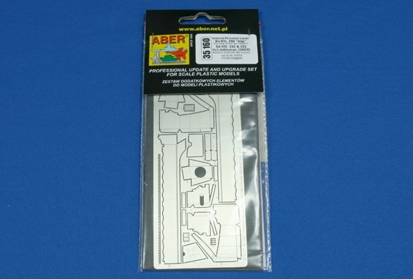 Aber 35160 Blotniki do SD.Kfz. 250 252 253 Alte - wczesny (DRA) 1/35 – zdjęcie 3