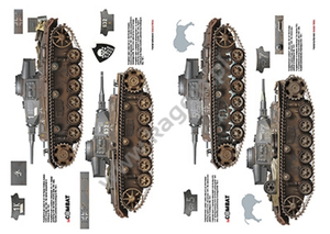 Kagero 88001 Char moyen allemand Panzerkampfwagen III d&amp;#39;Ausf. H est Ausf. N EN/PL – image 4