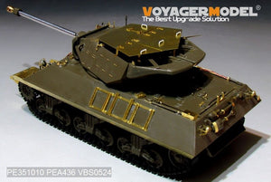 Voyager Model PEA436 WWII US M10 IIC Achilles Tank Destroyer Turret Amours (For TAMIYA 35366/AFV AF35039) 1/35 – Bild 5
