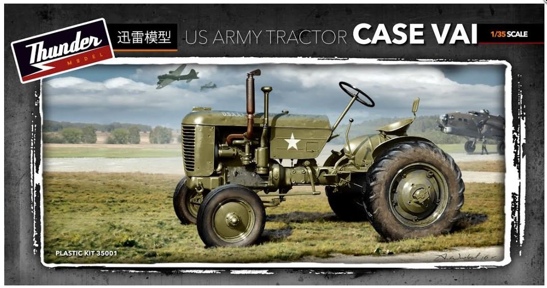 Tracteur Thunder modèle 35001 de l'armée américaine CASE VAI 1/35