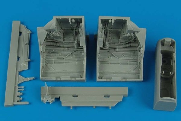 Baies de train d&amp;#39;atterrissage Aires 4445 F-22A Raptor 1/48 Academy