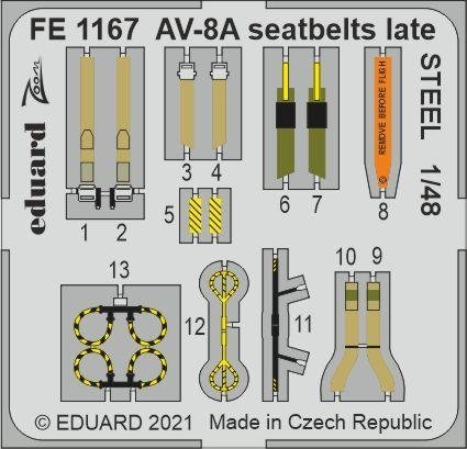 Eduard BIG49290 AV-8A late KINETIC 1/48 – Bild 6