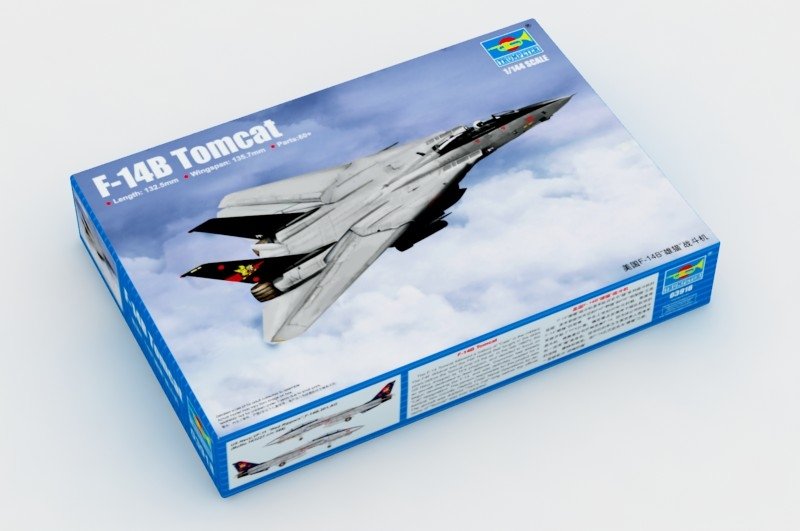 Trumpeter 03918 F-14B Tomcat 1/144 – Bild 2