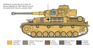 Italeri 6593 Pz.Kpfw.IV F1/F2/G With Afrika Korps Infantry 1/35 – immagine 4