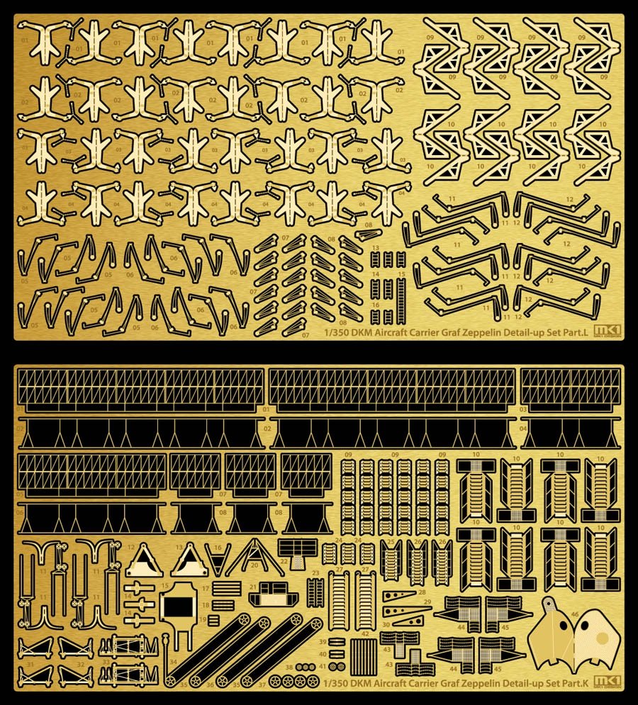 MK1 Design MD-35028 DKM Graf Zeppelin DX 1/350 – image 11