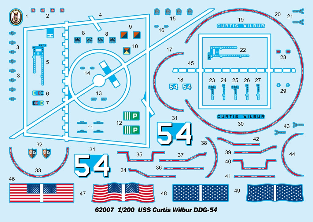 I Love Kit 62007 USS Curtis Wilbur DDG-54 1/200 – immagine 10