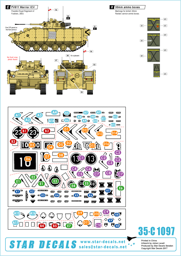 Star Decals 35-C1097 Op. Telic 2 1/35 – imagen 2