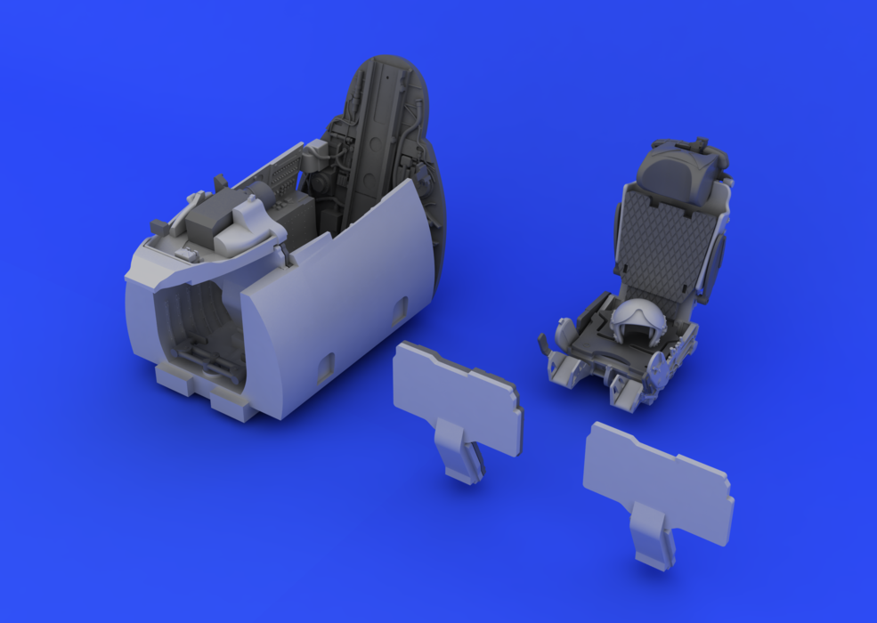 Eduard 648185 MiG-21PFM interior – grey EDUARD 1/48 – zdjęcie 2