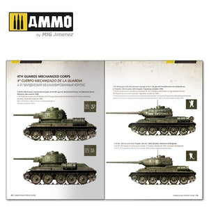 Munitions Mig Jimenez 6145 Couleurs T-34. Motifs de camouflage du char T-34 pendant la Seconde Guerre mondiale (Multilingue) – image 7