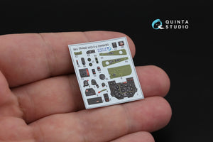Quinta Studio QD48462 P-51D/K 3D-Printed coloured Interior on decal paper (Meng) 1/48 – imagen 6
