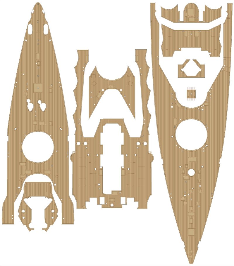 Pontos 35029F1 IJN NAGATO 1941 Detail Up Set 1/350 – Bild 12