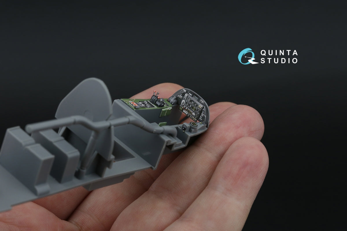 Quinta Studio QD+48554 Bristol Beaufighter Mk.VI 3D-Printed &amp;amp; coloured Interior on decal paper (Tamiya) (with 3D-printed resin parts) 1/48 – immagine 14