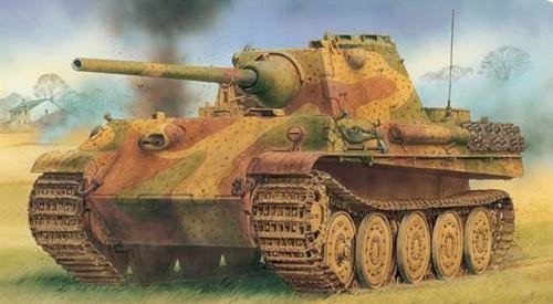 Dragon 6403 Panther F with Gummigedampften Stahllaufrollen (1/35)