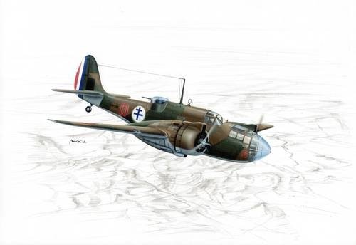 Azur A067 Martin Baltimore Mk.V GB 17 Picardie 1/72