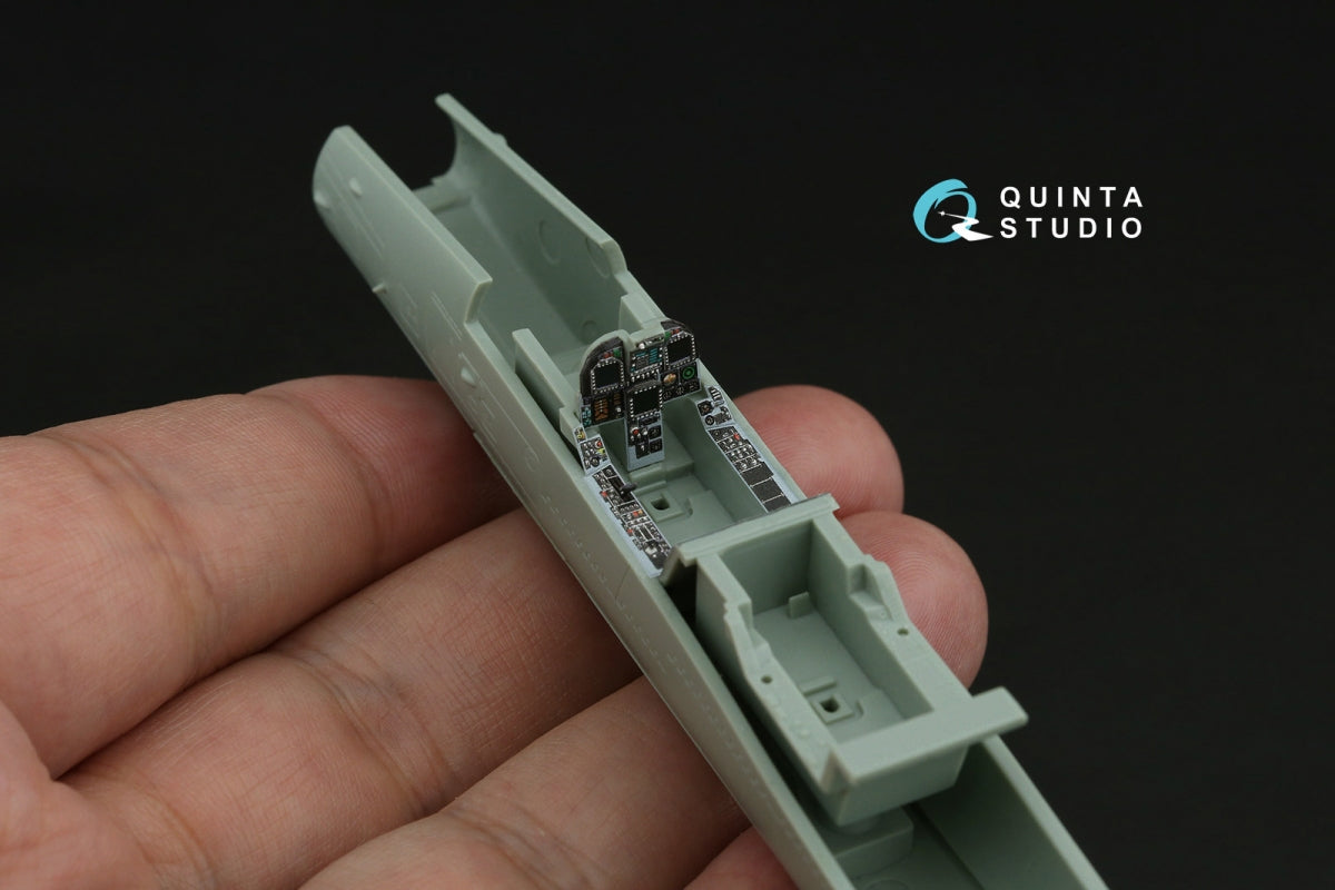 Quinta Studio QD72077 F/A-18C late 3D-Printed &amp;amp; coloured Interior on decal paper (Academy) 1/72 – Bild 7