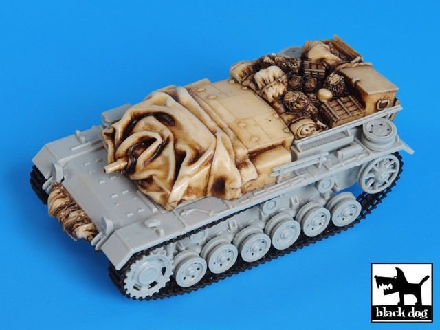 Black Dog T72020 Sturmgeschutz III E accessories set for Trumpeter 1/72 – immagine 2