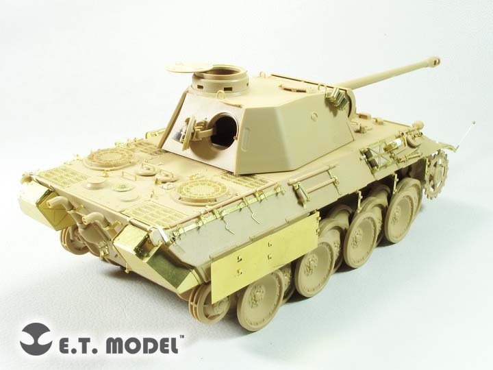 E.T. Model E35-242 WWII German Panther D Basic (For TAMIYA Kit) 1/35 – immagine 6