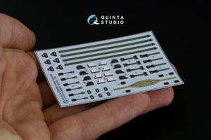 Quinta Studio QR35003 HUMVEE family belts, 3D-Printed &amp;amp; coloured on decal paper (all kits) 1/35 – Bild 10