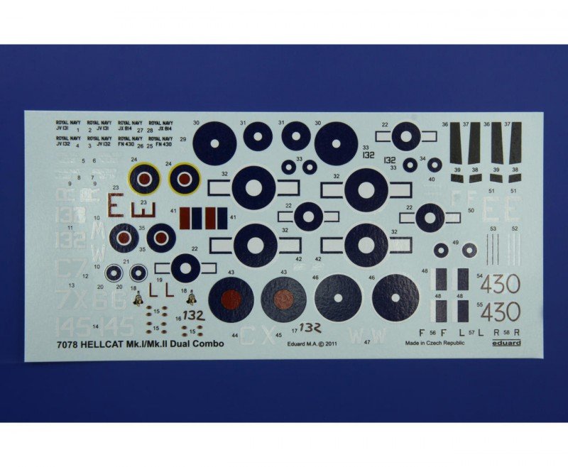 Eduard 7078 Hellcat Mk. I/Mk. II DUAL COMBO (1/72) – image 11