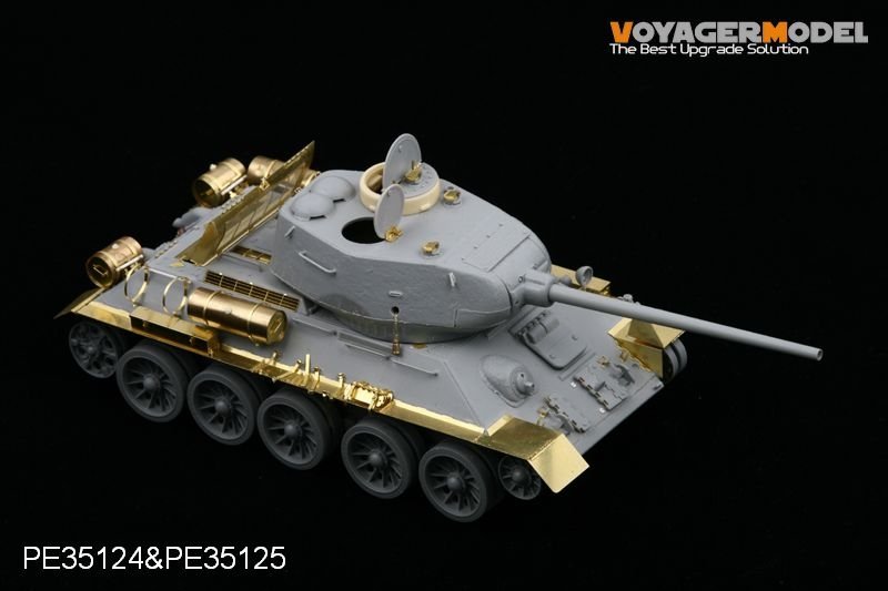 Voyager Model PE35125 Fenders for T-34 Mod 42-44 for ALL 1/35 – Bild 8