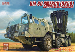 Modelcollect UA72047 BM-30 Smerch (9K58) Lance-roquettes multiple 1/72