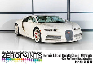 Zero Paints 1648 Hermès Edition Bugatti Chiron Off White 60ML – immagine 3