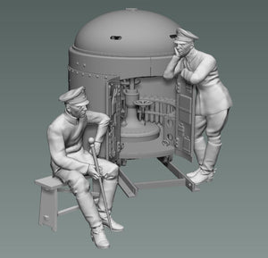 Copper State Models F35-049 Fahrpanzer german leaning crewman 1/35 – zdjęcie 5