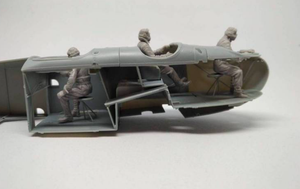 Figurines Copper State Models F32-022 AEG G.IV Bombardier allemand, équipage de la Première Guerre mondiale, échelle 1/32