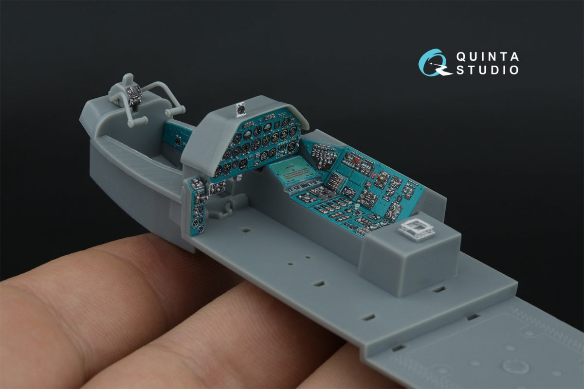 Quinta Studio QDS-48570 Mi-24A 3D-Printed &amp;amp; coloured Interior on decal paper (Trumpeter) (small version) 1/48 – Bild 9