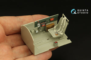 Quinta Studio QD32136 P-47D Razorback 3D-Printed &amp;amp; coloured Interior on decal paper (Trumpeter) 1/32 – immagine 5