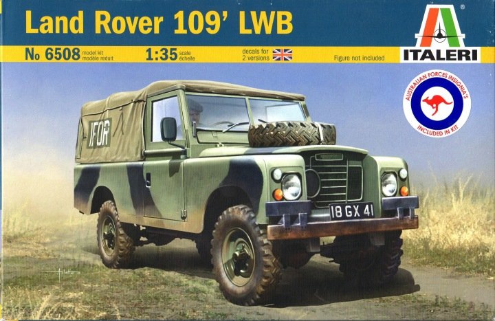 Italeri 6508 Land Rover 109 LWB 1/35