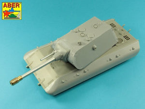Aber 35L-263 Lufy do niemieckiego czołgu E-100 (Dragon) 15cm &amp;amp; 7,5cm 1/35 – imagen 10
