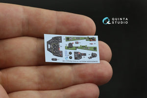 Quinta Studio QDS-48253 P-51D 3D-Printed &amp;amp; coloured Interior on decal paper ( Tamiya ) (small version) 1/48 – imagen 6