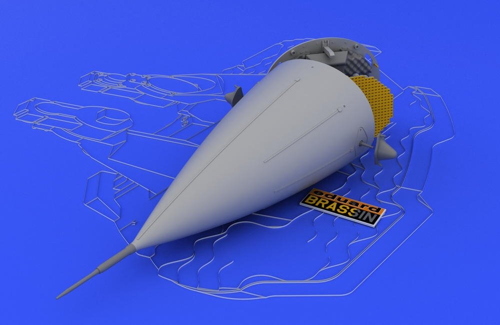 Eduard 648033 F-16 radar late 1/48 (Tamiya) – Bild 2
