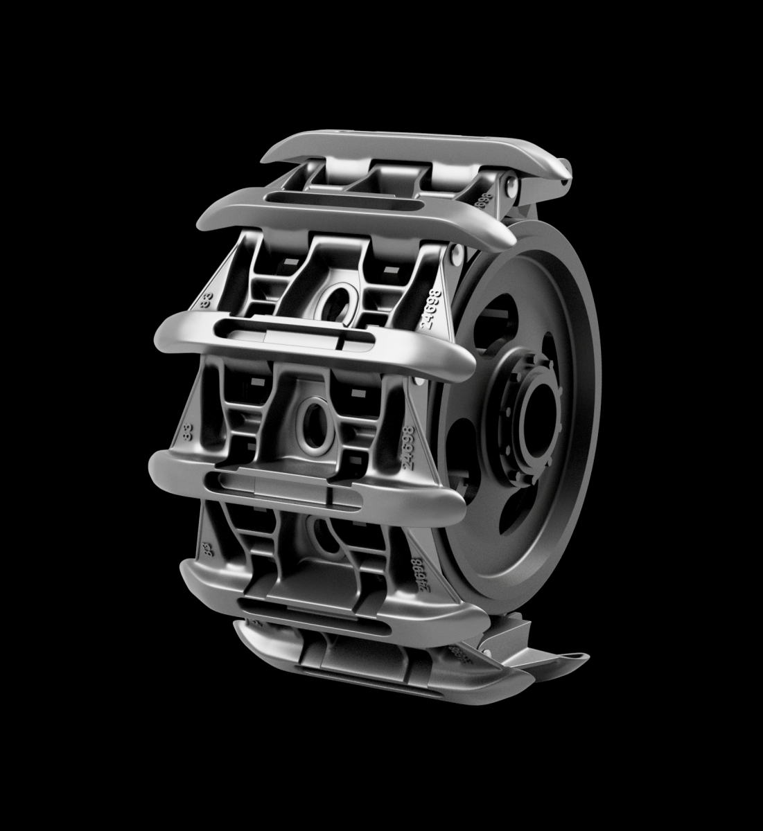 Panzer Art TR35-033 Mk IV Churchill late track &amp;amp; Idler wheels 1/35 – zdjęcie 2