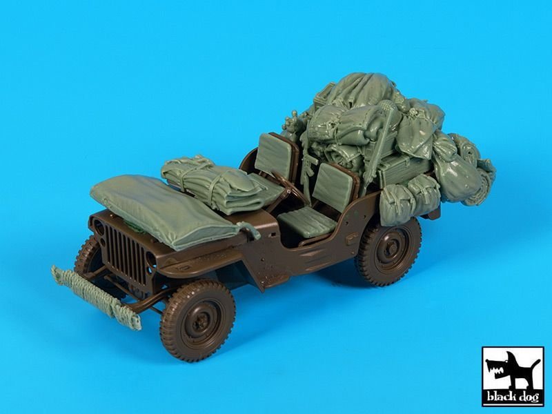 Black Dog T35221 US Jeep accessories set 1/35 – zdjęcie 5