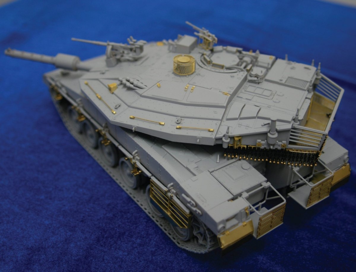 MK1 Design MM-35002 MERKAVA MK.IV DETAIL-UP ETCHD PARTS 1/35 – zdjęcie 6