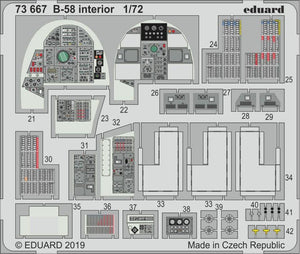 Eduard BIG72149 B-58 TAMIYA 1/72 – imagen 3
