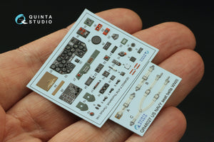 Quinta Studio QD48422 P-47M Thunderbolt 3D-Printed coloured Interior on decal paper (Tamiya) 1/48 – zdjęcie 2